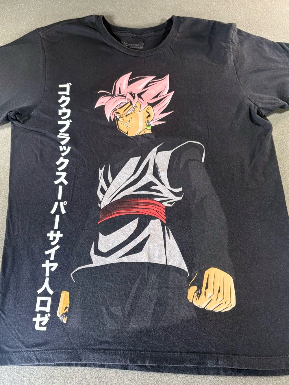 Dragon Ball Super Goku Black Graphic Print Black T-Shirt Women’s  Large
